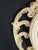 1960 Italian Art Nouveau Style Hand Carved Hand Painted Gilded Round Mirror For Sale - Image 18 of 18
