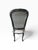Mid 20th Century Vintage Chinoiserie Dark Jade Green Lacquer Faux Bamboo Cane Dining Chairs - Set of 6 For Sale - Image 5 of 18