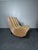 Curvy Wavy Pencil Reed Rattan and Bamboo Lounge Chair, 1970s For Sale - Image 10 of 18