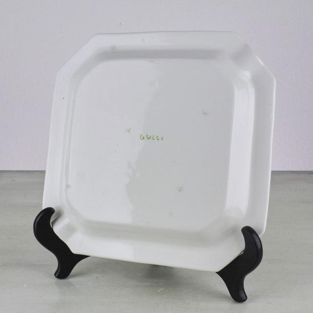 Vintage Ceramic Ashtray from Gucci For Sale - Image 3 of 6