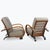 Vintage Art Deco Reclining Lounge Chairs, 1930s, Set of 2 For Sale - Image 3 of 15