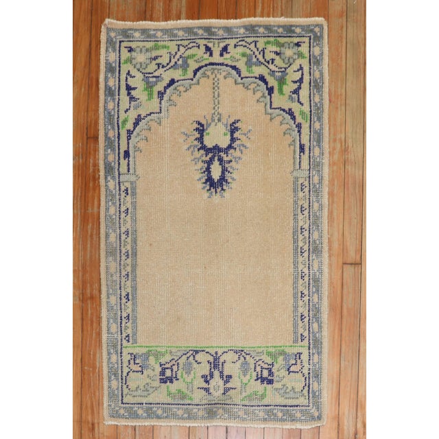 Art Deco Funky Vintage Turkish Deco Rug For Sale - Image 3 of 6