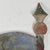 Late 19th Century Rare & Unusual Pair of French Hand Painted and Carved Wood Trade Sign in Form of Pole & Flag For Sale - Image 12 of 16