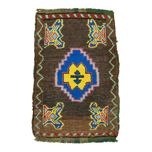 Vintage Mid Century Turkish Rug For Sale - Image 4 of 4