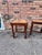 Brown Antique English Rush Seat Stools For Sale - Image 8 of 9
