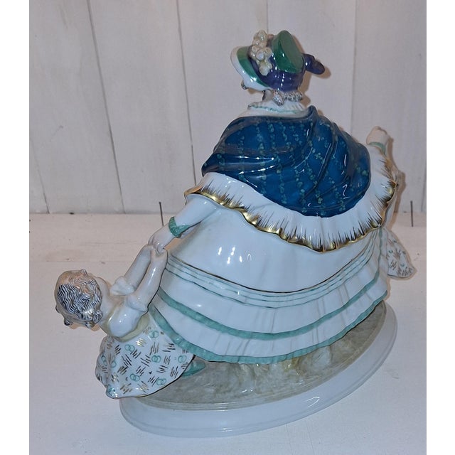 Art Deco German Porcelain Figurine by A. Büschelberger for Ens Volkstedt, 1920s For Sale - Image 4 of 10