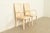 Mario Bellini Style Italian Modern Cream Leather Wrapped Armchairs, Pair For Sale - Image 14 of 14