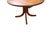 Wood Round Danish Dining Table in Teak with Column Base, 1960s For Sale - Image 7 of 16