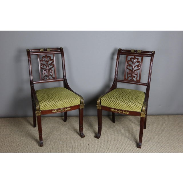 Set of 19th Century Mahogany Chairs For Sale - Image 13 of 13