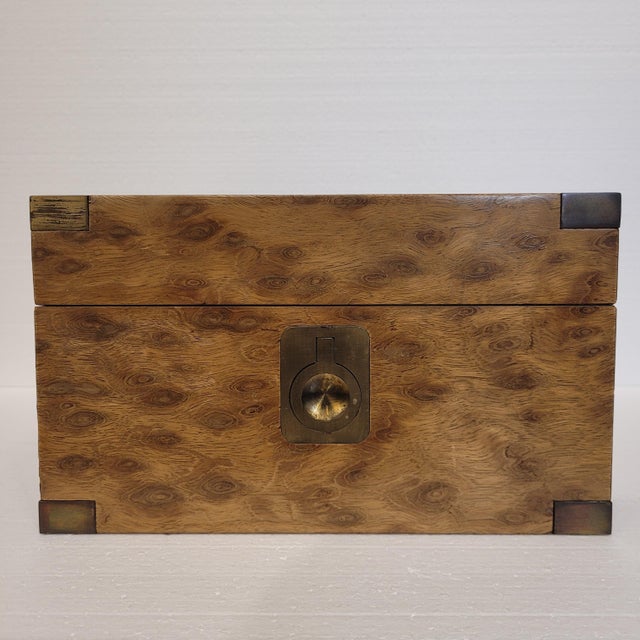 Metal Vintage French Tobacco Box, 1960s For Sale - Image 7 of 18