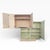 Late 20th Century Large Postmodern Oxblood Lacquer Bar or Media Cabinet, 60 In. For Sale - Image 9 of 16