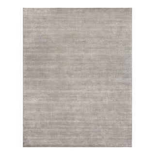 Pasargad Home Edgy Silver Area Rug, 5' 0'' X 8' 0'' For Sale