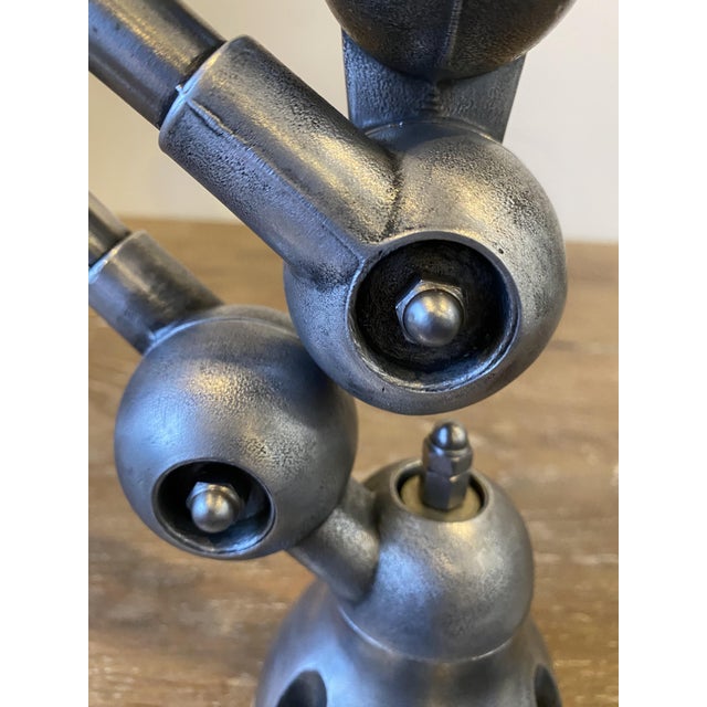 Gray Desk Lamp by Jean-Louis Domecq for Jieldé, 1950s For Sale - Image 8 of 18