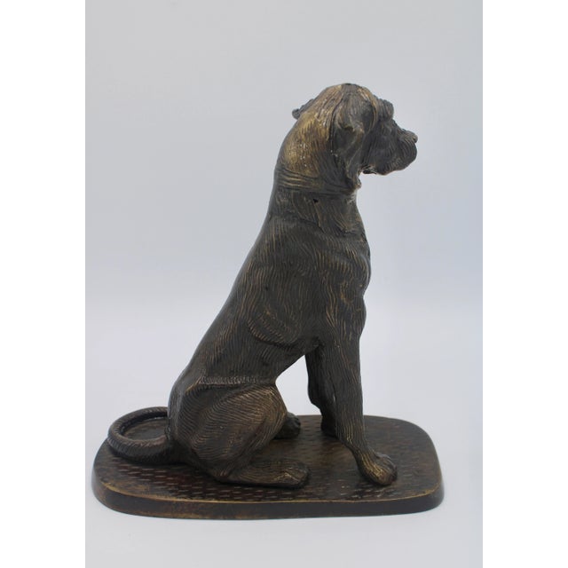 Mid Century Traditional Bronze Sporting Dog For Sale In Tulsa - Image 6 of 8