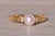 The OP: Pearl and Natural Diamond Ring in Yellow Gold For Sale - Image 9 of 11