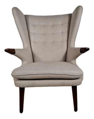 Mid-Century Danish Papa Bear Chair by Svend Skipper
