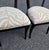 Pair Ethan Allen Hathaway Klismos Dining Side Chairs Zebra Print French Regency 1990s For Sale In Philadelphia - Image 6 of 14