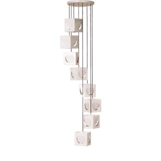 Scandinavian Pendant Lamp by Shogo Suzuki for Stockmann Orno, 1960s For Sale