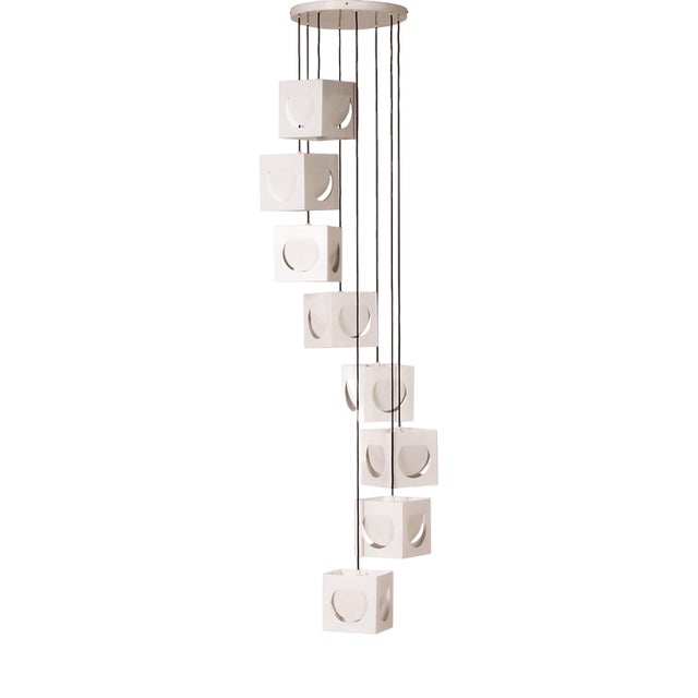 Scandinavian Pendant Lamp by Shogo Suzuki for Stockmann Orno, 1960s For Sale