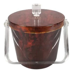 1960s Mid-Century Acrylic Ice Bucket