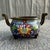 Mid 20th Century Vintage Chinese Cloisonné Enamel Tripod Censer With Handles For Sale - Image 5 of 6