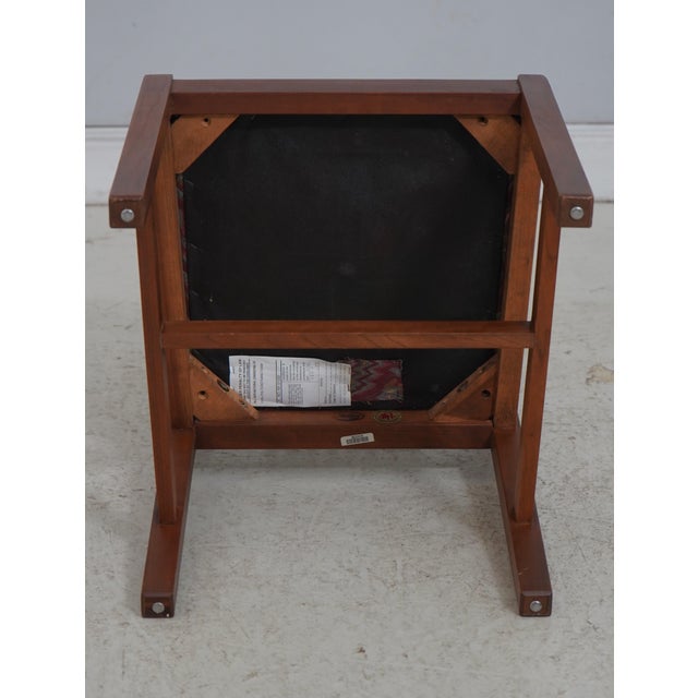 Set of 6 Stickley Mission Cherry Dining Chairs For Sale - Image 15 of 18