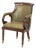 Hancock & Moore Leather Upholstered Jockey Club Chair For Sale