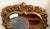 Wood Mid Century Quatrefoil Florentine Mirror For Sale - Image 7 of 17