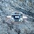 2010s Natural Aquamarine Ring 6.5 14k White Gold 3.21 TCW Certified, Size 6 For Sale - Image 5 of 11