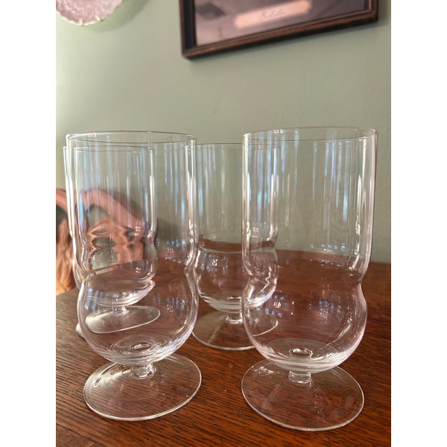 Glass Mid 20th Century Karakter “Sferico” Blown Glasses by Joe Colombo - A Set of 4 For Sale - Image 7 of 8