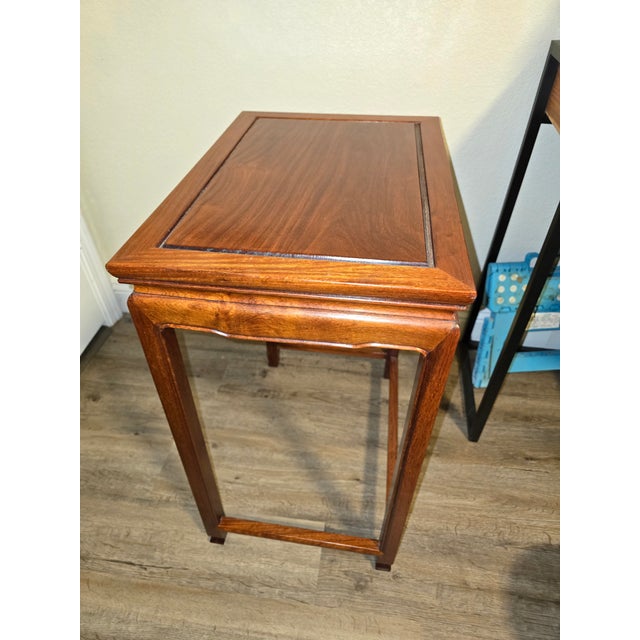 Asian 1970s Asian Style Nesting Tables - Set of 4 For Sale - Image 3 of 9