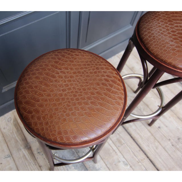 Set of Vintage Bar Stools, 1970s For Sale - Image 11 of 17