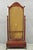 Bombay Company Cherry Wood Victorian Style Standing Cheval Mirror With Drawer For Sale - Image 15 of 18