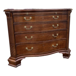 Late 20th Century Ej Victor Serpentine Bachelor’s Chest For Sale