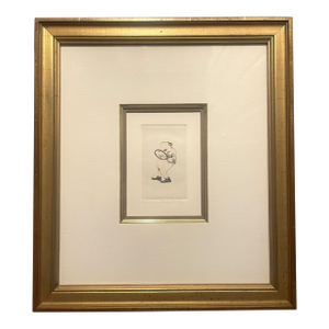 1990s "Glass" Etching by Charles Bragg