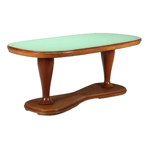 Vintage Table in Beech, 1950s For Sale