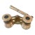 Late 19th Century 19th-Century French Lemaire Paris Mother of Pearl & Brass Opera Glasses With Lorgnette Handle For Sale
