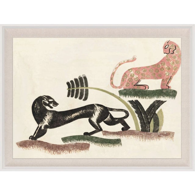 An interesting pair of 60’s animal transfers reimagined to an almost life-size perspective printed on fine art acid free...