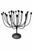 Brutalist 1990s Large 20-Light Brutalist Wrought Iron Sculptural Candelabra, 21" Tall For Sale - Image 3 of 6