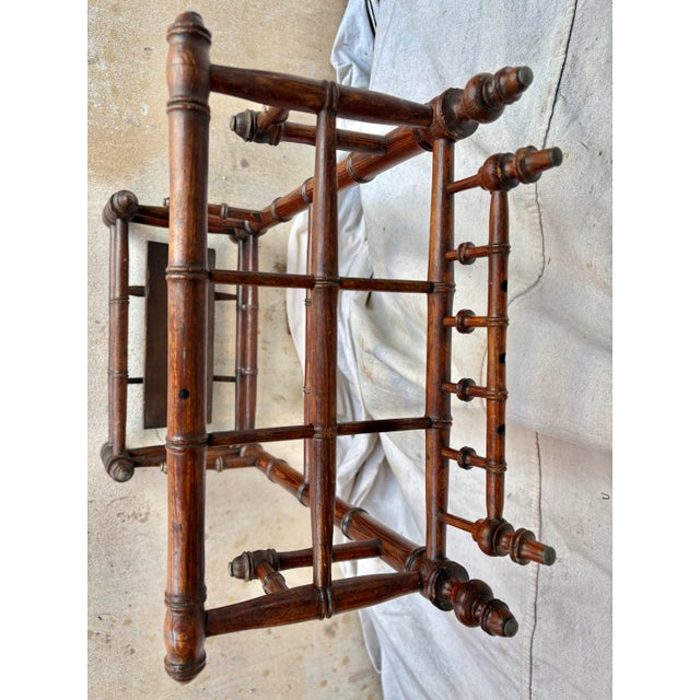 Late 19th Century French Faux Bamboo Umbrella Stand For Sale - Image 10 of 12