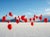 Andy Ryan, Group of Red Balloons on Salt Flats, Photograph, in Flawless conditions. Designed from 2000 This piece has an...