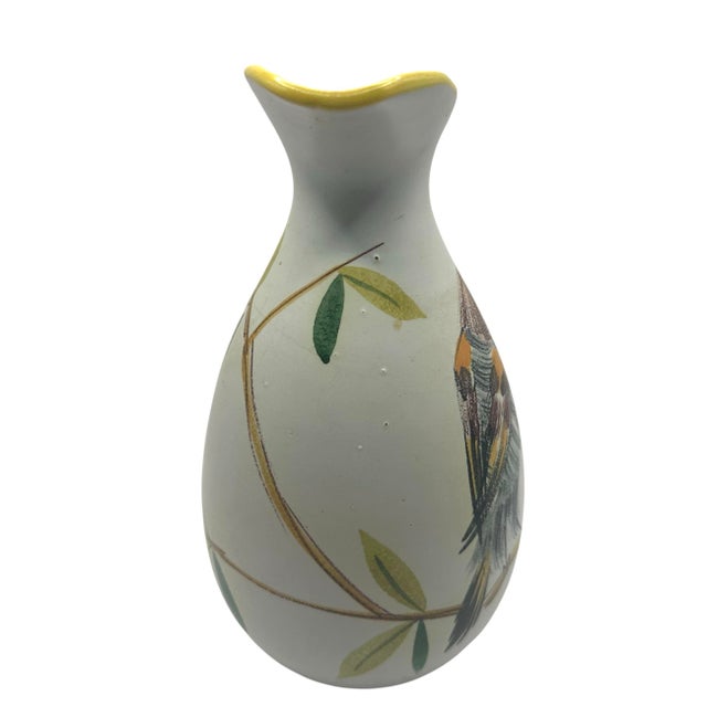 Vintage Italian Ceramic Pitcher Vase For Sale - Image 4 of 10