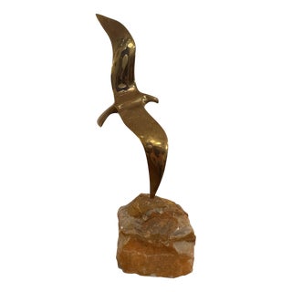 Flying Bird Sculpture by Curtis Jeré, 1970s For Sale
