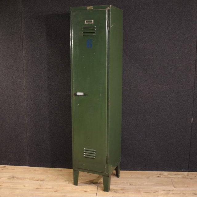 Vintage Italian Industrial Cabinet, 1970s For Sale - Image 11 of 13
