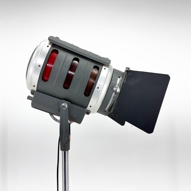 Mid-Century Italian Cinema Spot Light Floor Lamp by Iff, 1960s For Sale - Image 14 of 18