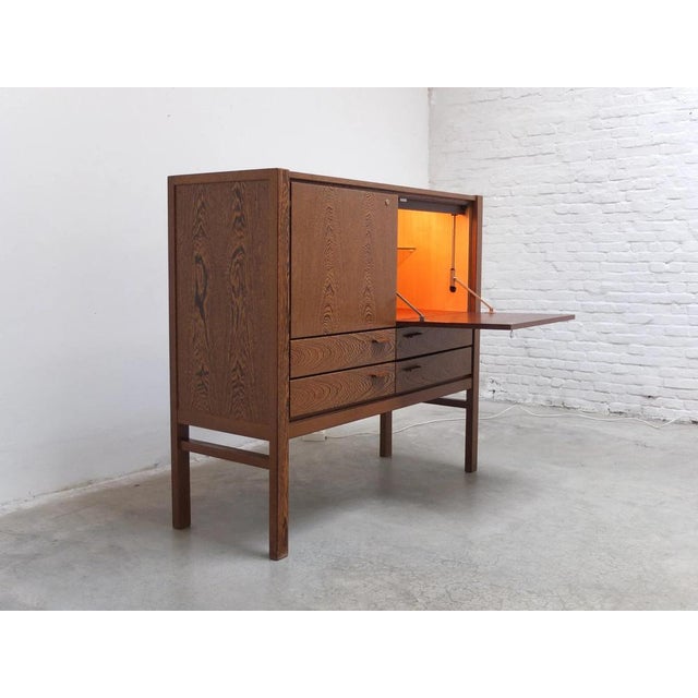 Team Program 500 Double Bar Cabinet in Wengé from N-Line, 1966 For Sale - Image 3 of 18