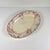 Oval Pink Earthenware Fontainebleau Serving Platter from KG Lunéville, 19th Century For Sale - Image 9 of 9