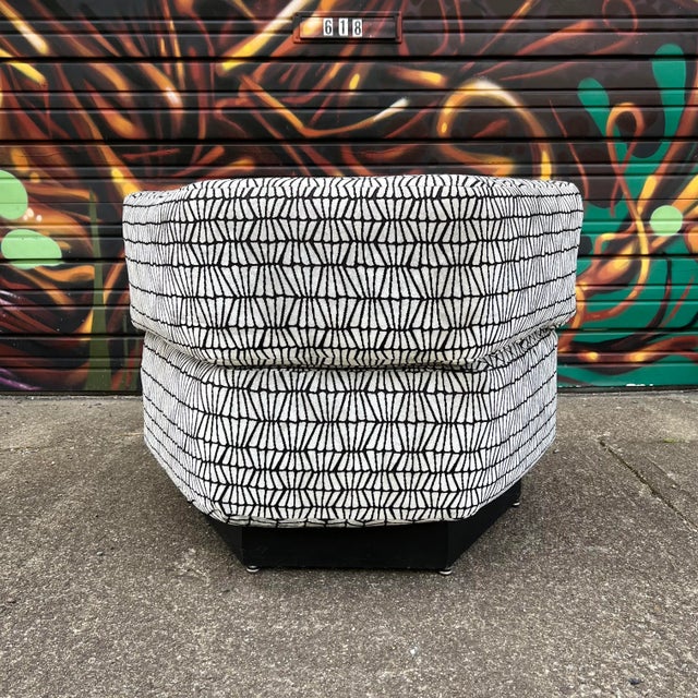 Harvey Probber Lounge Chair Recovered in Knoll Firefly Fabric For Sale In Cleveland - Image 6 of 11