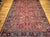 Vintage Oversized Persian Mahal Sultanabad Rug, Hand-Knotted Wool, Geometric Pattern, 12x15, Red & Navy For Sale - Image 10 of 18
