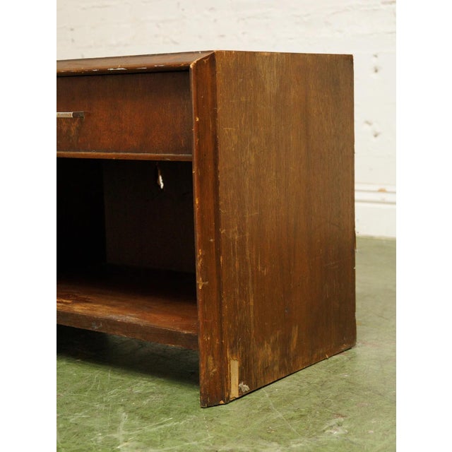 Lane Distressed Nightstands - a Pair For Sale - Image 11 of 12